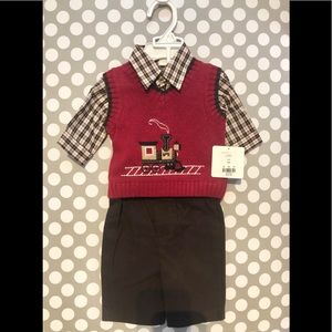 🎈2 for $20🎈 NWT- Baby Boy’s 3 piece outfit
